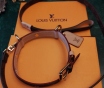 Ошейник lv louis vuitton с поводком (точная копия)