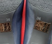 Туфли синие с бантиком, р. 36, новые, в коробке