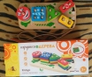 Сортер клоун, деревянная игрушка геометрик-шнуровка