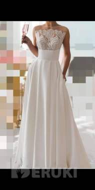 Свадебное платье (цена обсуждается) писать в viber 1