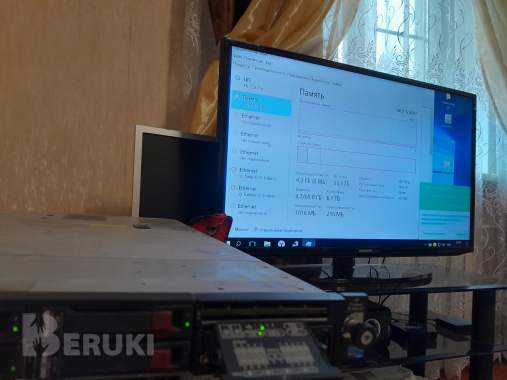 Сервер hp proliant dl360 g7 2x xeon x5675 60gb ram 7