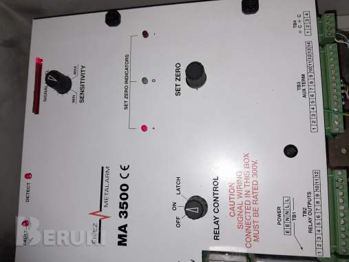 Металлодетектор промышленный eriez metalarm 3500се 5