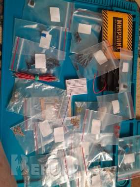 Набор arduino mega 2560 r3 super kit и микроник 7