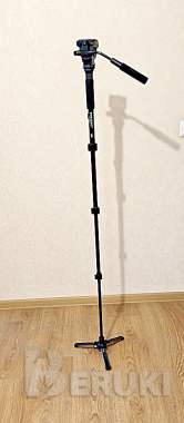 Штатив-монопод с видеоголовой yunteng vct-288 1