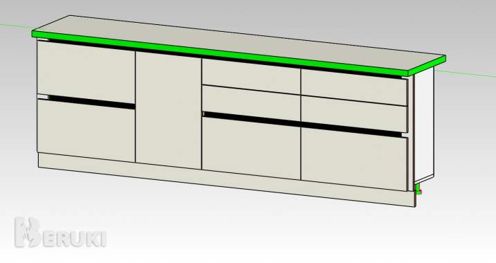Дизайн проектироание кухни 0