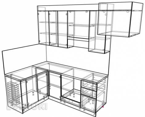 Дизайн проектироание кухни 4