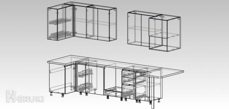 Дизайн проектироание кухни 6