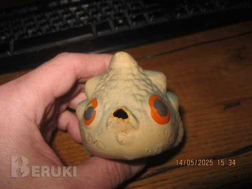 Старая резиновая игрушка рыбка, морской еж СССР 4