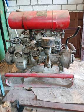 Пожарная мотопомпа 1977 года выпуска. 0