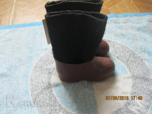 Валенки детские бсср г. Новогрудок 0