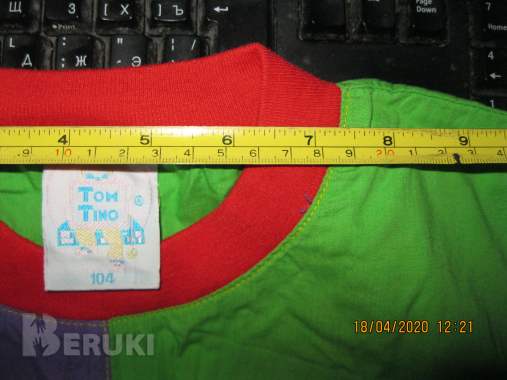 Детская майка tom tino 90-х. Гг. 1