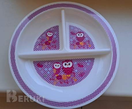 Тарелка секционная, новая для малышей от 1-3х лет, 0