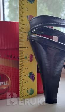 Босоножки черные и розовые, б. У. 2 пары 3