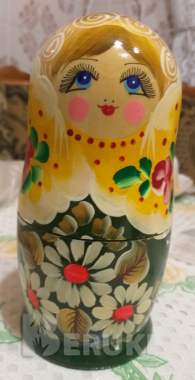 Матрешка-сувенир-2шт, деревянная 1