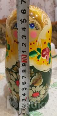 Матрешка-сувенир-2шт, деревянная 2