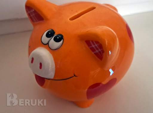 Копилка свинка, новая 0