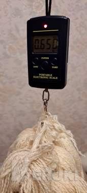 Пряжа-нитки из шерсти овец –осталось 650гр. 2