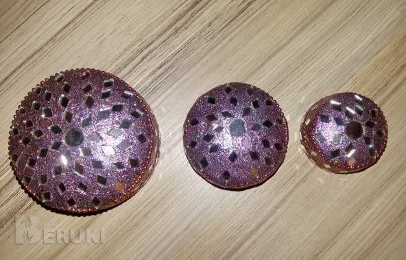 Шкатулки металл и керамика, новые-2шт 5