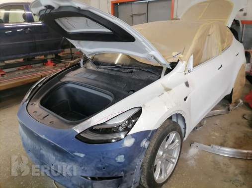 Стапельные работы (востановление геометрии кузова) 3