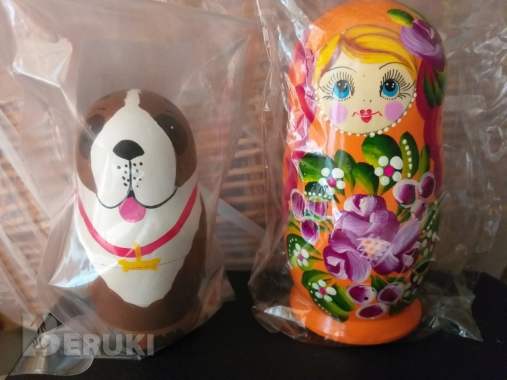 Матрёшки двух видов, новые. 4