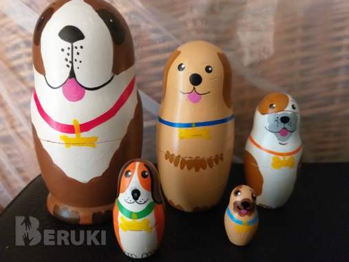 Матрёшки двух видов, новые. 5