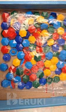 Магнитная мозайка, новая, 175 элементов, 5 цветов, 2