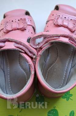 Босоножки розовые tip-top, р. 25, б. У 2