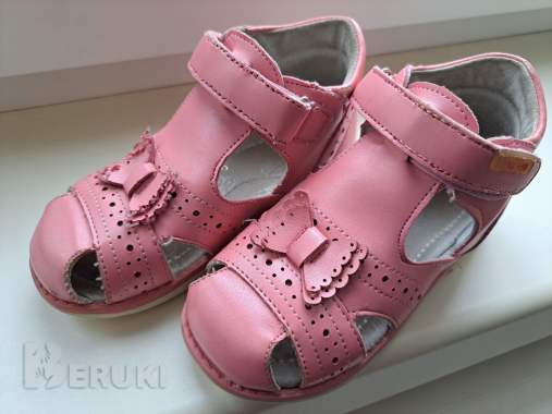 Босоножки розовые tip-top, р. 25, б. У 6