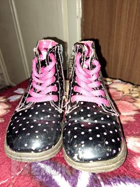 Ботинки лаковые, демисезонные, р. 25 2