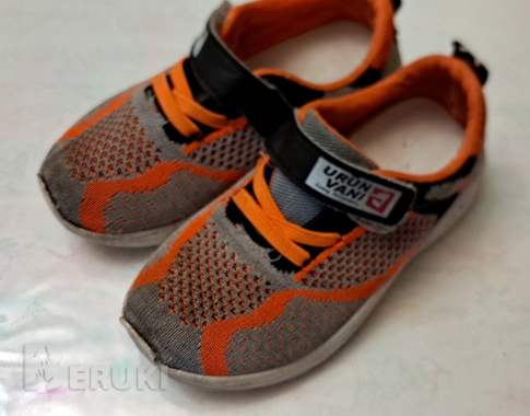 Кроссовки оранжевые р. 28, б. У 2
