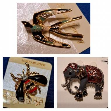 Брошки разные, новые 3