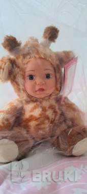 Куклы плюшевые-жирафчик, слоники-3шт 4