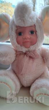 Куклы плюшевые-жирафчик, слоники-3шт 6