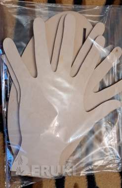 Подставка для пальчикового театра-резинок, волос 1