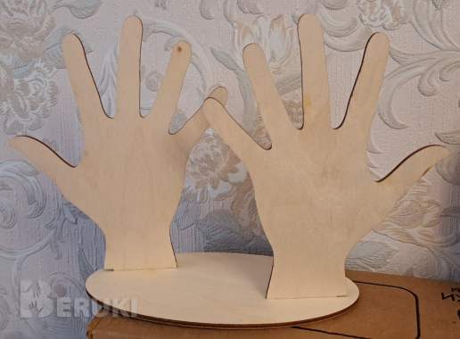 Подставка для пальчикового театра-резинок, волос 2