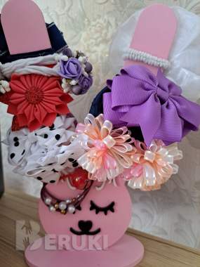 Подставка для пальчикового театра-резинок, волос 4