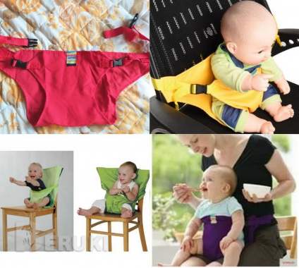 Детское обеденное кресло, ремень безопасности 1