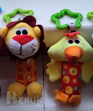 Игрушки-подвески, погремушки на кроватку, новые 3