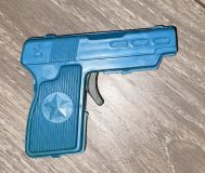 Пистолет игрушка ссср пластмасса, стреляющий присо