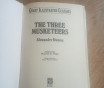 Книга «три мушкетера» (на английском, нью-йорк)