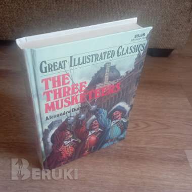 Книга «три мушкетера» (на английском, нью-йорк) 1