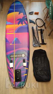 Продам сап-борд - надувную - sup-доску genesis palm 335х81х15 - 965 руб 4