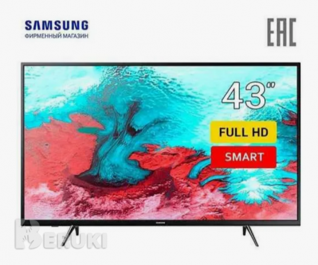 Телевизор со smarttv samsung ue 43"j5202au wi-fi full hd dts 7кг идеал 3