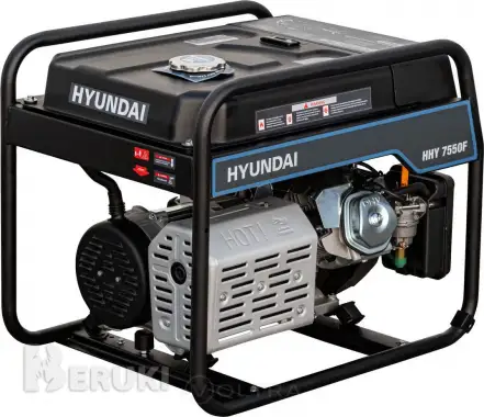 Прокат бензогенератора hyundai hhy 7550f в жлобине