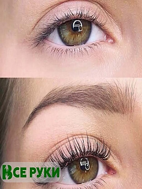 Наращивание ресниц 1