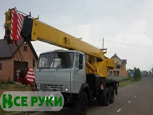 Услуги автокрана, аренда крана