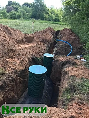 Канализация, водоснабжение под ключ. Скважина. 1