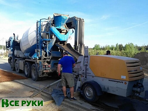Бетононасос в аренду Борисов