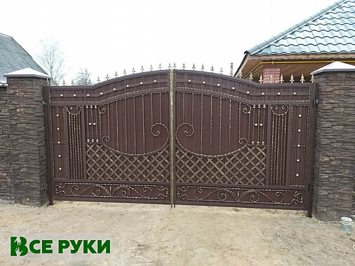 ворота откатные, распашные, калитки, забор, автоматик 0