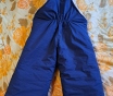 Полукомбинезон синий с иск. Мехом, р. 92-98, б. У